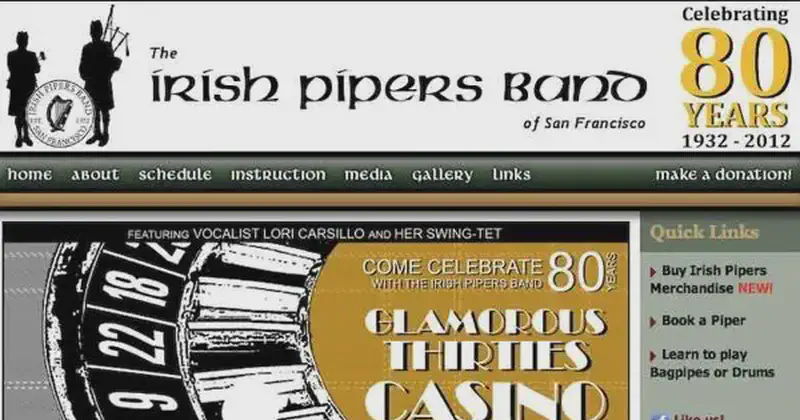 irish heritage pipe band