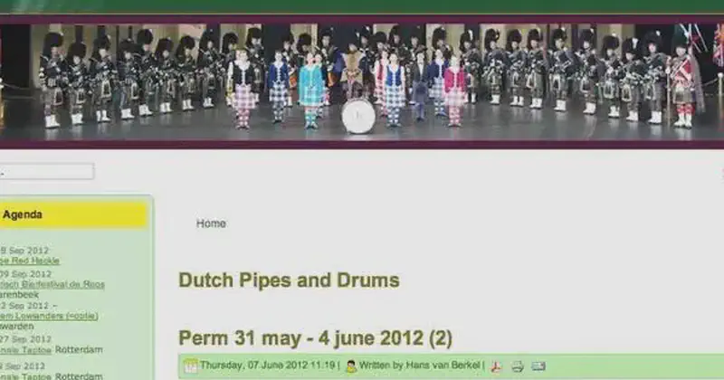 dutch pipes and drums
