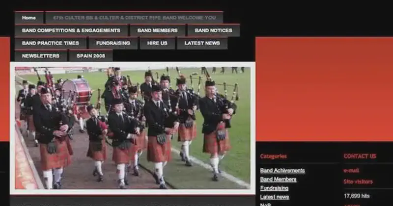 culter pipe bands