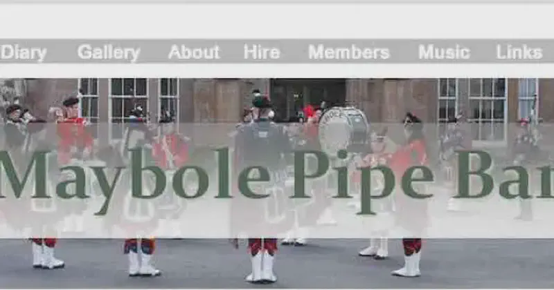 maybole pipe band