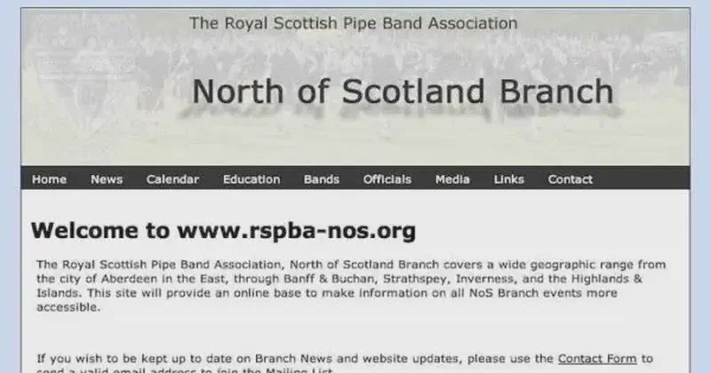 RSPBA - north of scotland branch