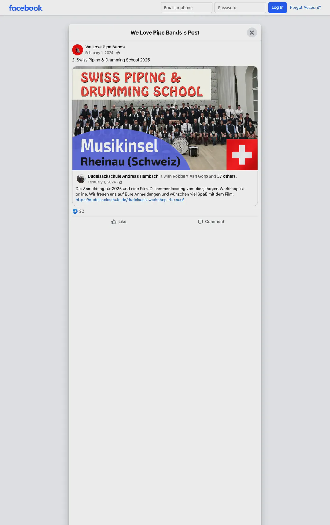 Swiss Piping & Drumming School