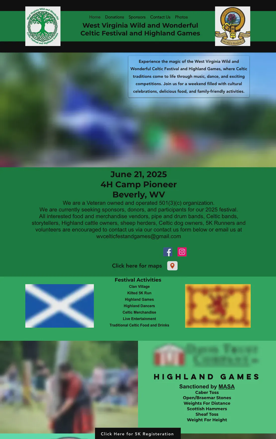 West Virginia Wild and Wonderful Celtic Festival and Highland Games