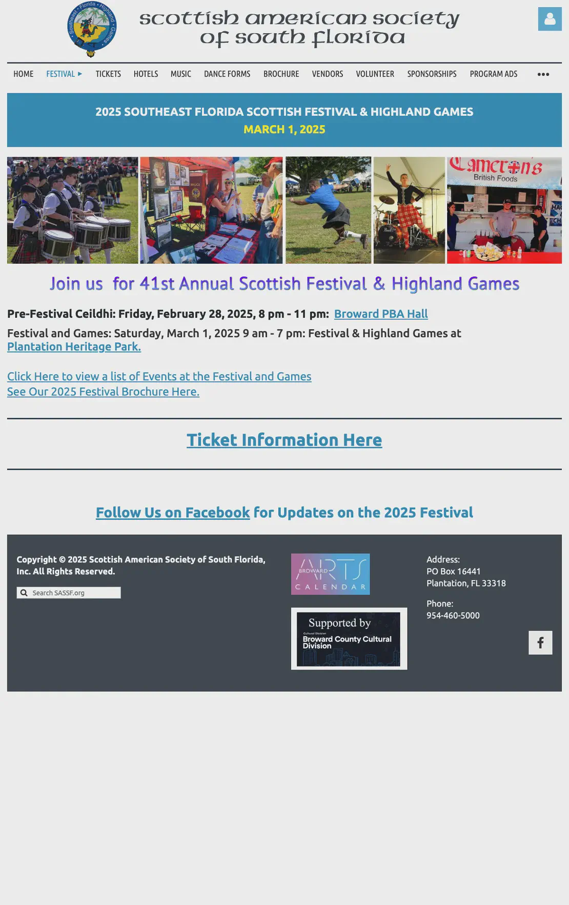 Southeast Florida Scottish Festival & Highland Games