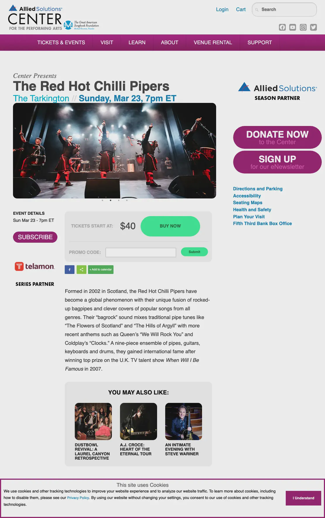 Red Hot Chilli Pipers Concert