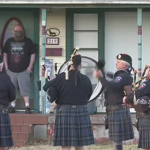 Sherman couple in quarantine get special surprise from their neighbors