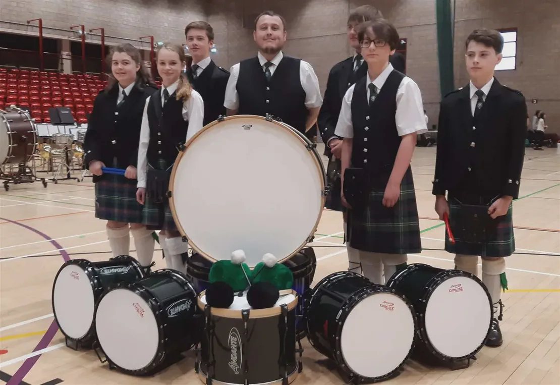 Sutherland drummers turn out for Highland youth musicians finale - Northern Times