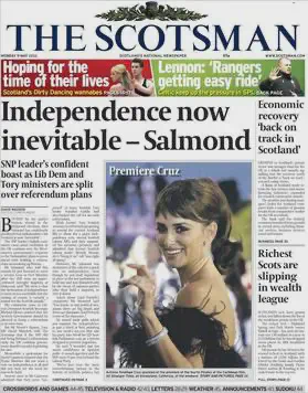 The publication of the first edition of the Scots Magazine