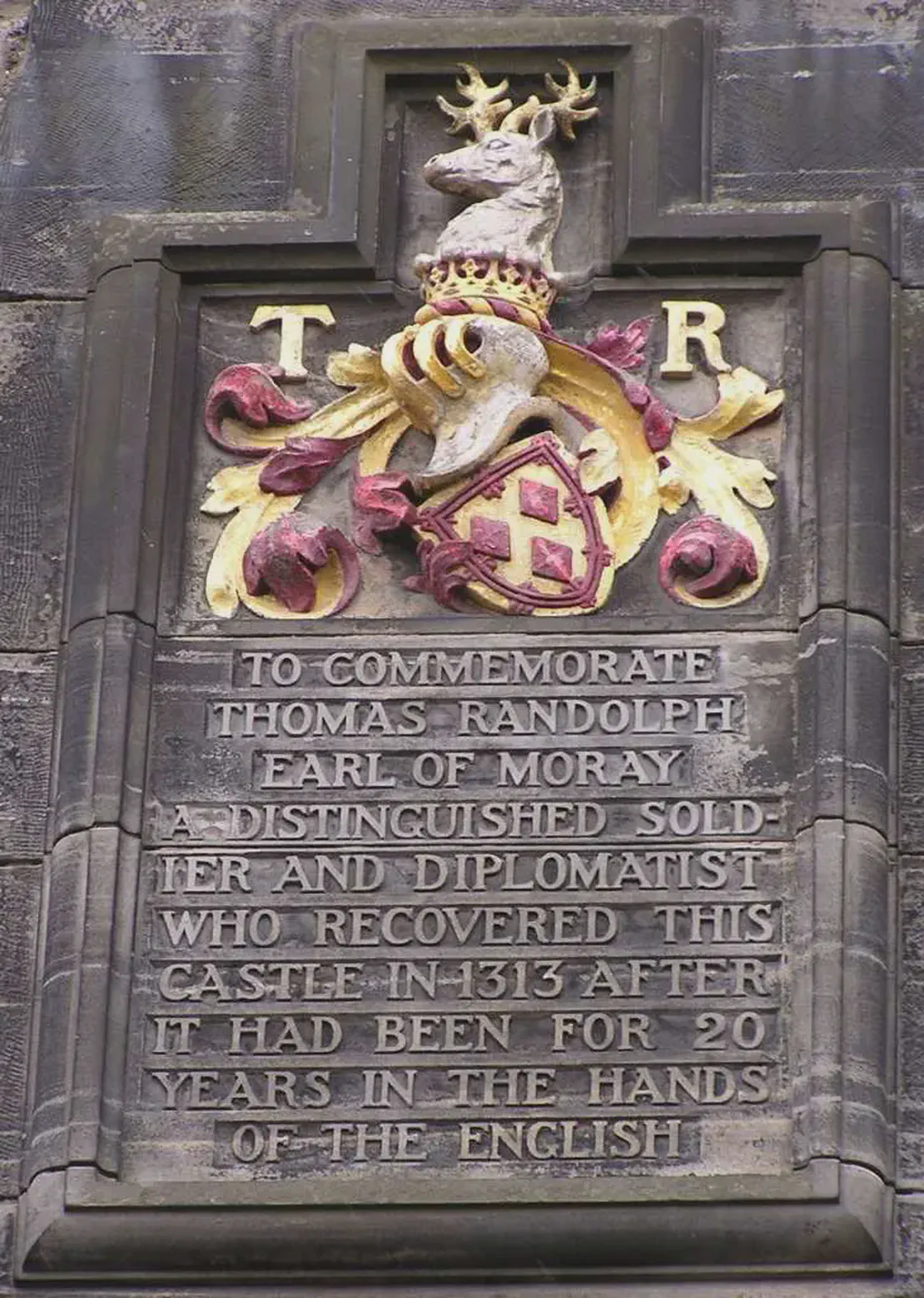 Thomas Randolph, Earl of Moray, died