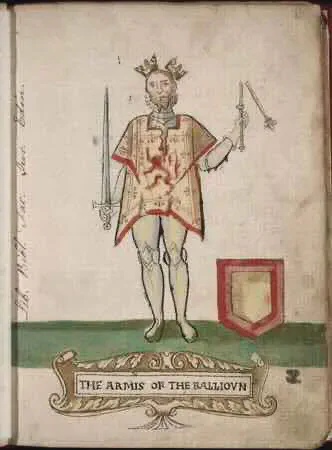 Edward Balliol formally acknowledged King Edward III of England as his feudal superior