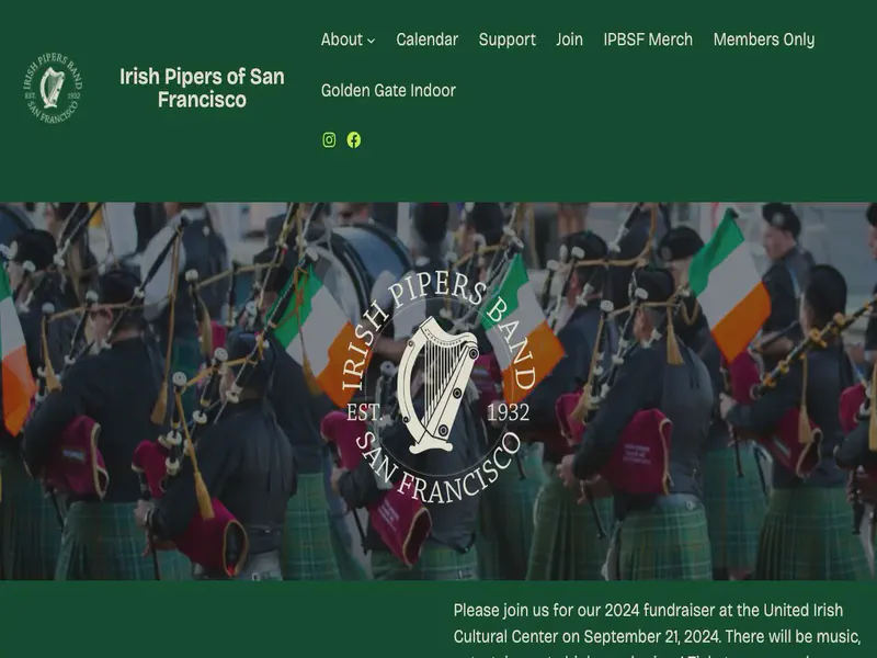 Website preview for ipbsf.org